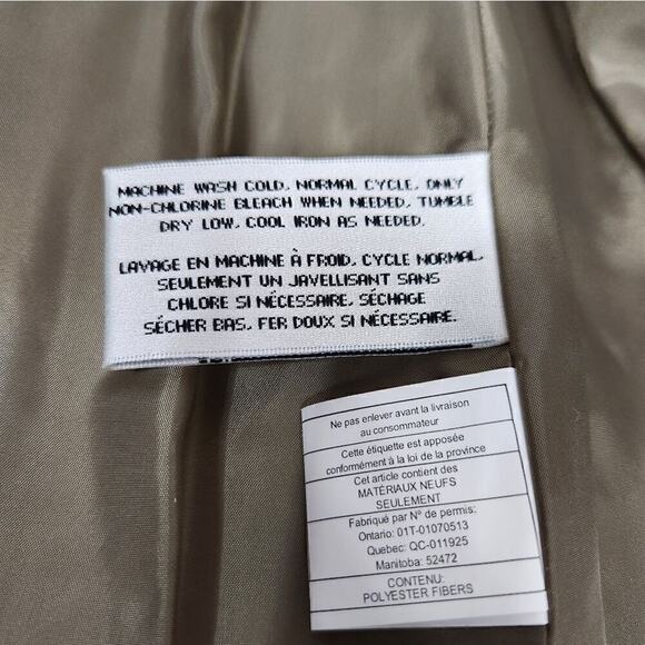 Via Spiga Sage Quilted Cargo Jacket New With Tags. - Picture 14 of 16